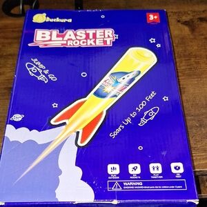 Blaster Rocket Toy - Yellow